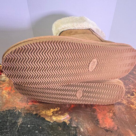 APRES Suede Boots With‎ Fur Lining & Trim Size 11 - Picture 6 of 6